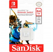 Micro SDXC 64GB Sandisk (Classe 10) Nintendo